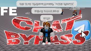 Roblox Script FE Chat Bypass (best script), роблокс скрипты