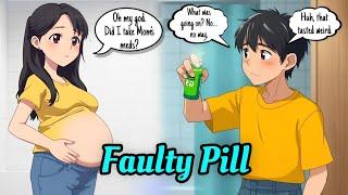 Mom's Pill Turned Me Into Pregnant Woman | Tg Tf | Gender Bender | Tg Captions | Tg Transformation