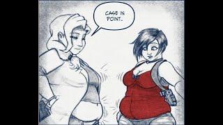 Weight gain comic #30 (dubbed)