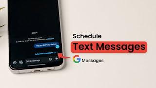 How to Schedule Sent Text Messages on Android?