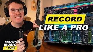 Recording Your FIRST Song with Presonus Studio One | Beginner Tutorial | #MML Ep. 10