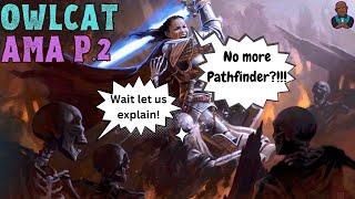 Owlcat Explains Why Pathfinder Games Are On Hold