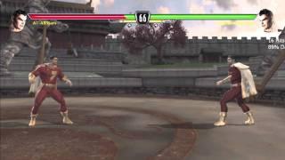 Captain Marvel 89% ONLINE Glitch Hit Wall Combo - Mortal Kombat vs Dc Universe - MK vs DC