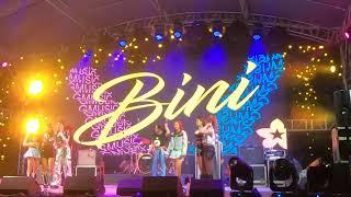 bini tiktok challenges in dinagyang 2024 globe music fest