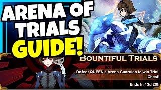 QUEEN ARENA OF TRIALS GUIDE!!! [AFK ARENA x PERSONA5]