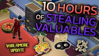 Stealing Valuables For 10 Hours (Varlamore Thieving)