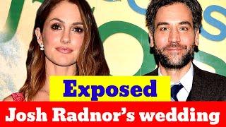 See Josh Radnor’s wedding pics | Celebrities News Today | Hollywood News Today Trend