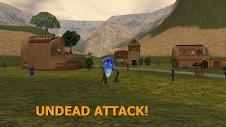 Undead Attack on Al-Jalima | Asheron's Call Gameplay