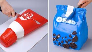 Awesome OREO & KITKAT Chocolate Cake Decorating Recipe | Amazing Cake and Dessert Tutorial