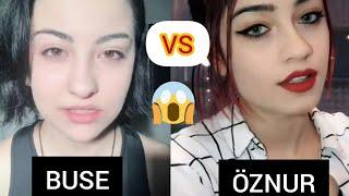 BUSE KORKMAZ VS ÖZNÜR GARİP TİK TOK VİDEOLARI #EVDEKAL