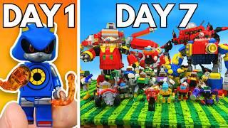 I built a LEGO Sonic army in 7 days!