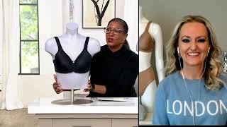 Breezies Natural Curves Underwire or Wirefree Bra on QVC