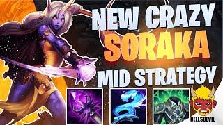 WILD RIFT | *NEW* CRAZY SORAKA MID STRATEGY! | Challenger Soraka Gameplay | Guide & Build