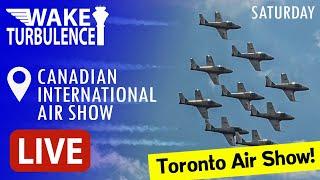 LIVE Toronto Air Show ️ CIAS Action (F22, Red Arrows, Snowbirds) from Toronto Waterfront