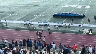 2024 UWEC Outdoor Nationals Men's 100m Trial Klechefski