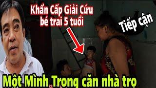 Khẩn Cấp Bình Dương GĐCT Giải Cứu bé trai5T một mình trong căn nhà trọ.