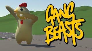 БЕЗУМНЫЙ УГАР НА ВЕБКУ В GANG BEASTS!