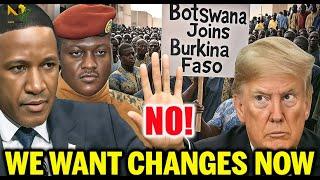President Duma Boko & Capt. Traoré Make History in Joint Cabinet Address for Africa’s Future!