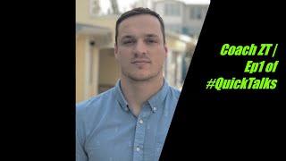 The philosophy of progress w/ Zack Telander | Ep1 #QuickTalks