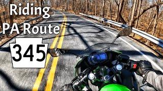 Riding PA Route 345: Exploring Southeast Pennsylvania's Unofficial Motorcycle Road