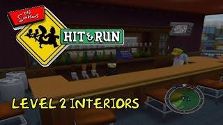 The Simpsons Hit and Run - Level 2 Interiors #thesimpsons #simpsonshitandrun