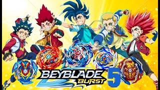 Бейблейд 5 сезон! БИТВА ️ ВСЕХ ГЛАВНЫХ ГЕРОЕВ Beyblade Burst!