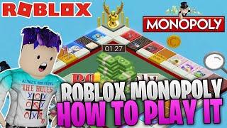 Roblox monopoly is a REAL GAME!! HOW TO PLAY IT