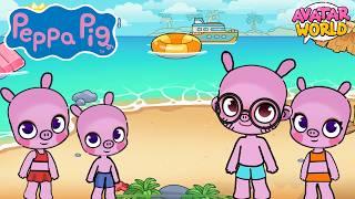 Peppa Pig in Avatar World | Let's Go On Holiday! ️️ | Avatar World