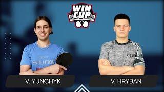 19:50 Valentyn Yunchyk - Vadym Hryban West 5 WIN CUP 26.07.2024 | Table Tennis WINCUP