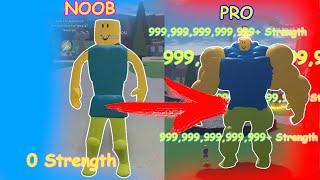 NOOB TO MEGA NOOB IN MEGA NOOB SIMULATOR | Roblox