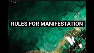 RULES FOR MANIFESTATION. #twinflame #energyupdate #reunion #divinemasculine #divinecounterparts #dm