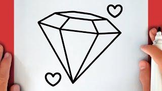 HOW TO DRAW A DIAMOND