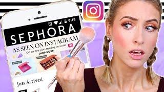 TESTING VIRAL INSTAGRAM MAKEUP that SEPHORA PICKED... What's Overhyped?