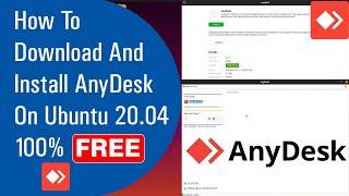  How To Download And Install AnyDesk On Ubuntu 20.04 LTS 100% Free ( September 2020 )