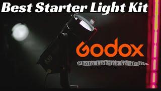 Godox S30  Three Light Focusing Spotlight Kit for Cinematography Lighting - WALK THROUGH & REVIEW