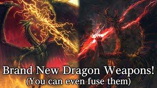 NEW Fortissax & Lansseax Dragon Weapons Showcase! (Elden Ring Overhaul Mod Gameplay)