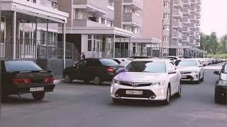 Свадебный кортеж Toyota Camry V55 в Чебоксарах.