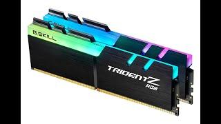 Оперативная память G.skill DDR4 64Gb (2x32Gb) 4000MHz pc-32000 Trident Z RGB (F4-4000C18D-64GTZR)