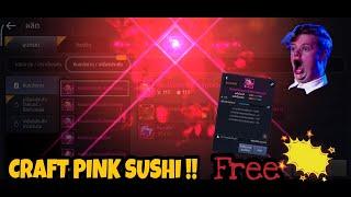 CRAFT PINK SUSHI FOR FREE? ️  [Black Desert Mobile]