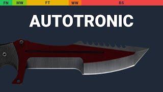 Huntsman Knife Autotronic - Skin Float And Wear Preview