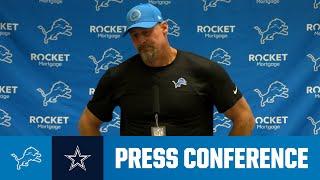 Dan Campbell postgame media availability | 2024 Week 6: Lions vs. Cowboys