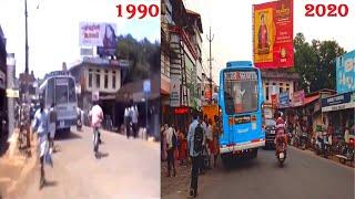 Kerala 1990s VS Kerala 2020 |ഇതാണ് ആ Viral Video ലെ കേരളത്തിന്‍റെ ഇന്നത്തെ അവസ്ഥ | Old Kerala Street