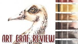 Review + Test: Art Graf Tailor Shapes Earth Colours - from a watercolourists view