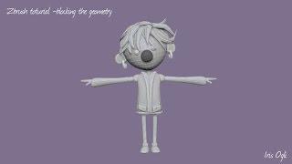 Zbrush tutorial - charecter modeling