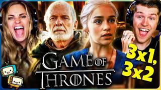GAME OF THRONES 3x1 & 3x2 Reaction! | First Time Watch  | Peter Dinklage | Lena Headey