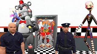 АНИМАТРОНИКИ ПУГАЮТ ОХРАННИКА FNAF 6 ► Garry's Mod