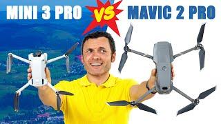 DJI Mini 3 Pro и DJI Mavic 2 Pro - самый полный обзор, сравнение, обучение и настройка дронов.