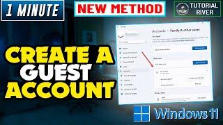 How To Create A Guest Account In Windows 11  [ Easy Steps ] 2024