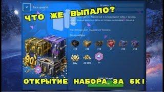 ЧТО ЖЕ ВЫПАЛО? ОТКРЫТИЕ НАБОРА "ВСЁ И СРАЗУ XL" ЗА 5К l Tanks Blitz