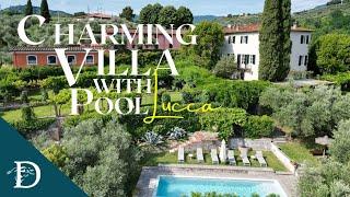 Inside a Magnificent Historic Villa with Pool for sale in Lucca - Dreamer